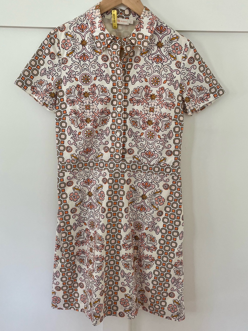 Tory Burch-Port Garden-Print Shirtdress-4